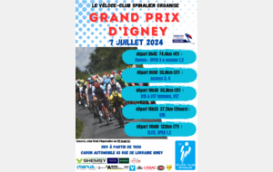 ⚠️ Prix d’Igney reporté au 7 juillet 2024 ⚠️