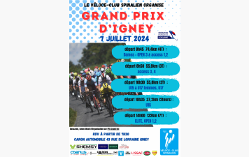 ⚠️ Prix d’Igney reporté au 7 juillet 2024 ⚠️ 