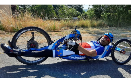 Christophe Marchal champion de France en catégorie master