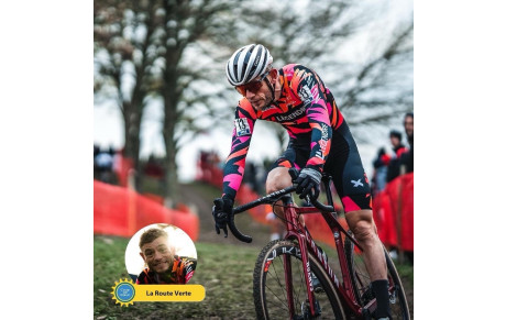 Steve Chainel, parrain de la Route Verte