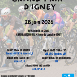 Grand prix d'Igney 2026